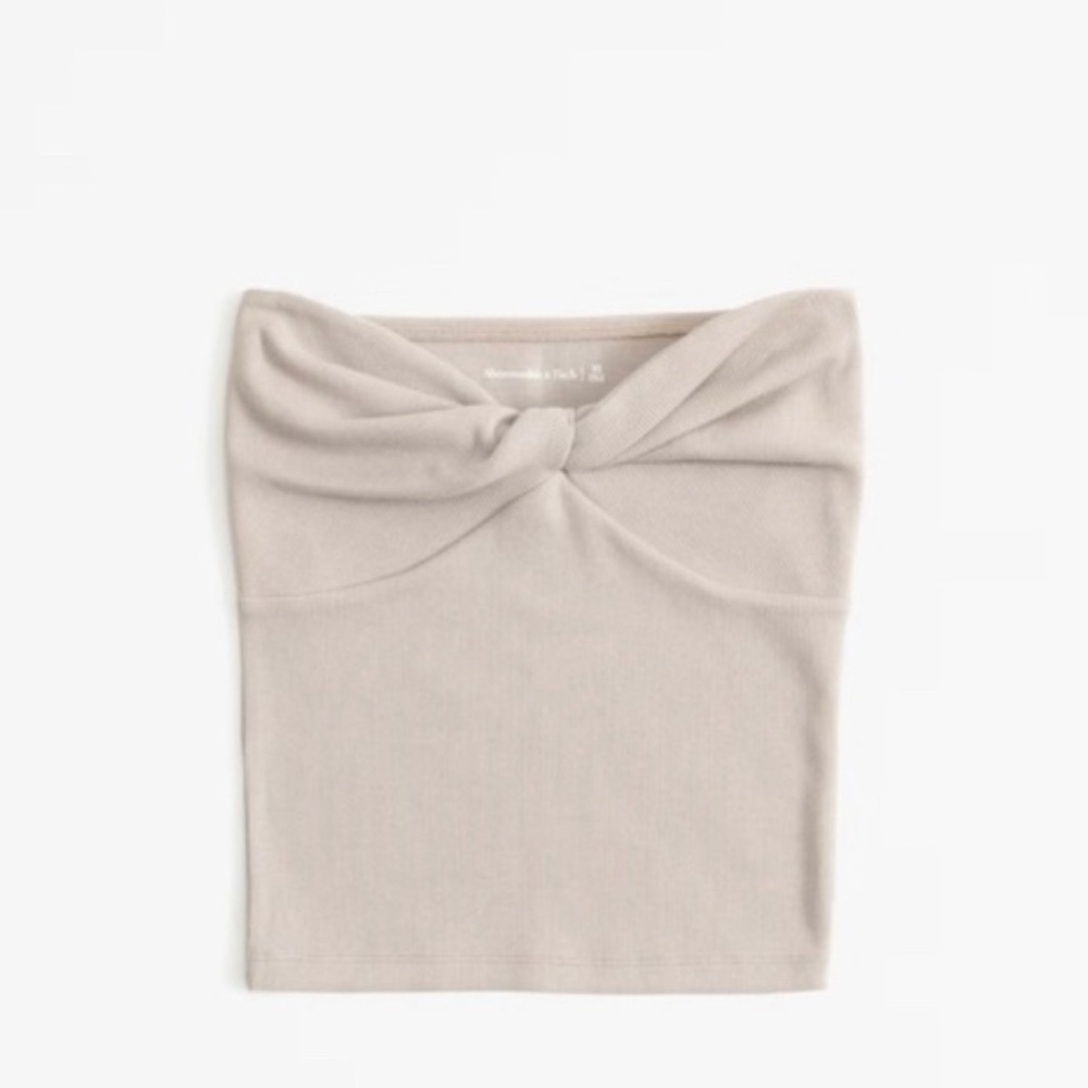 Women's Rib Twist Tube Top - Small